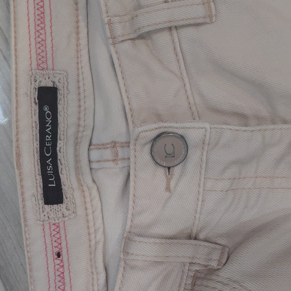 Baby Pink Straight Leg Jeans - Picture 11 of 12